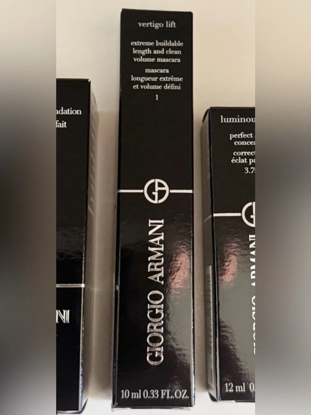 NWT Giorgio Armani Vertigo Lift Mascara color - 1 new in box luxury beauty 10 ml